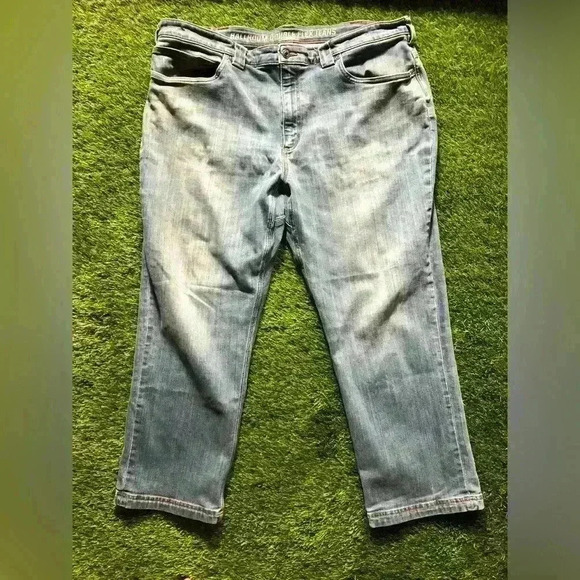 Men’s Duluth Trading Company Ballroom Double Flex Jeans - 42x30 - Picture 1 of 7